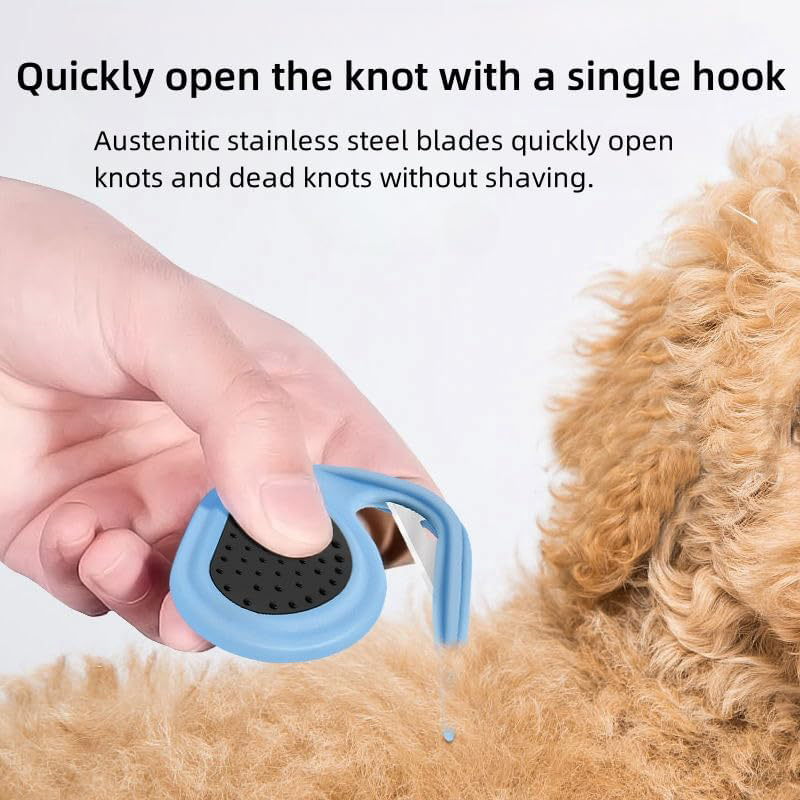 Pet Knotting Comb De Knotting  - Trimming Scissor Set recension och pris