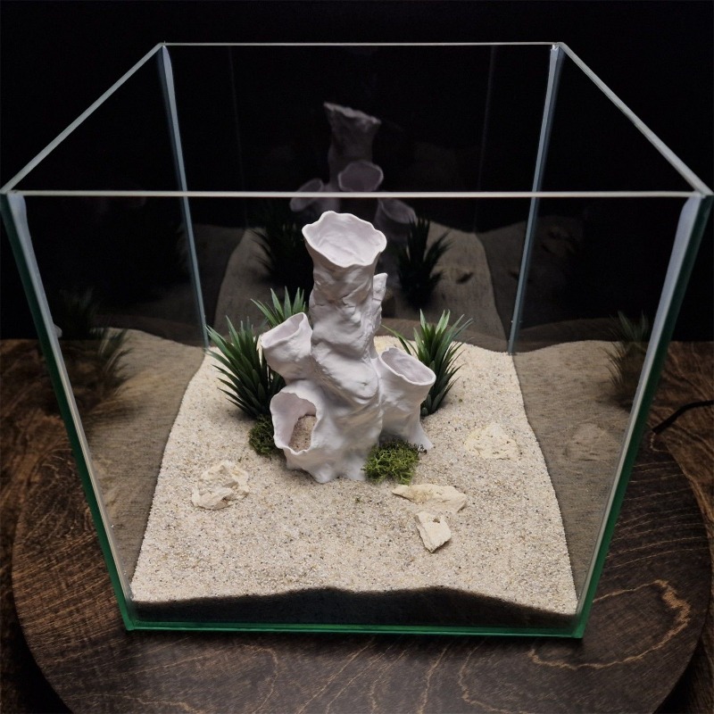 Hot Sale 3D Printed Coral Tunn - Aquarium Plants For Sale recension och pris