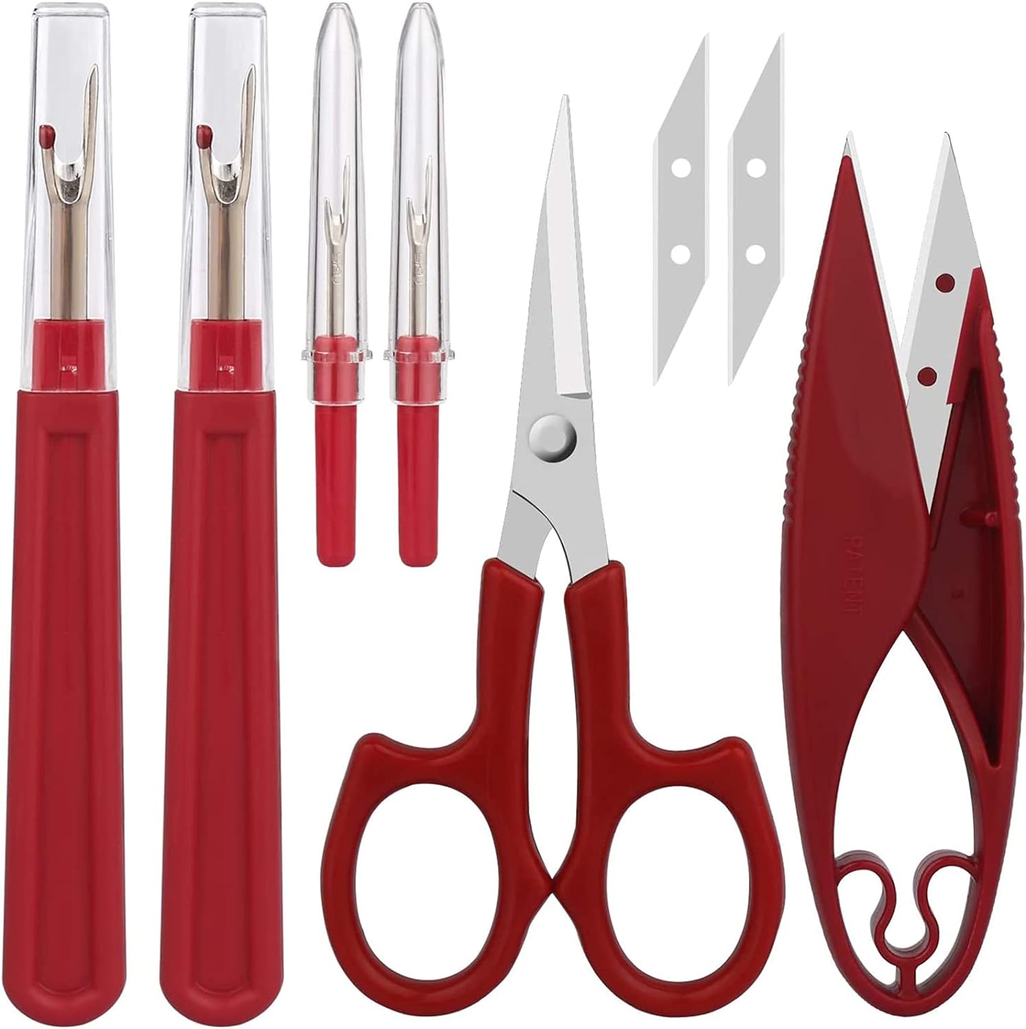 1Set Sewing Seam Ripper Tool H - Trimming Scissor Set recension och pris