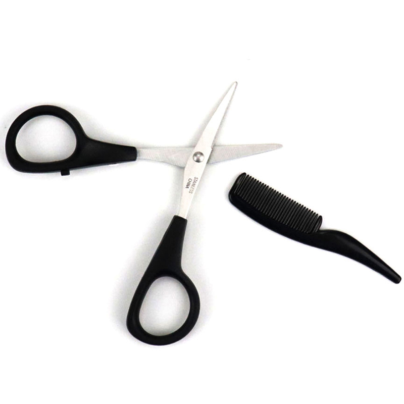 New Mens Beard Mustache Comb N - Trimming Scissor Set recension och pris