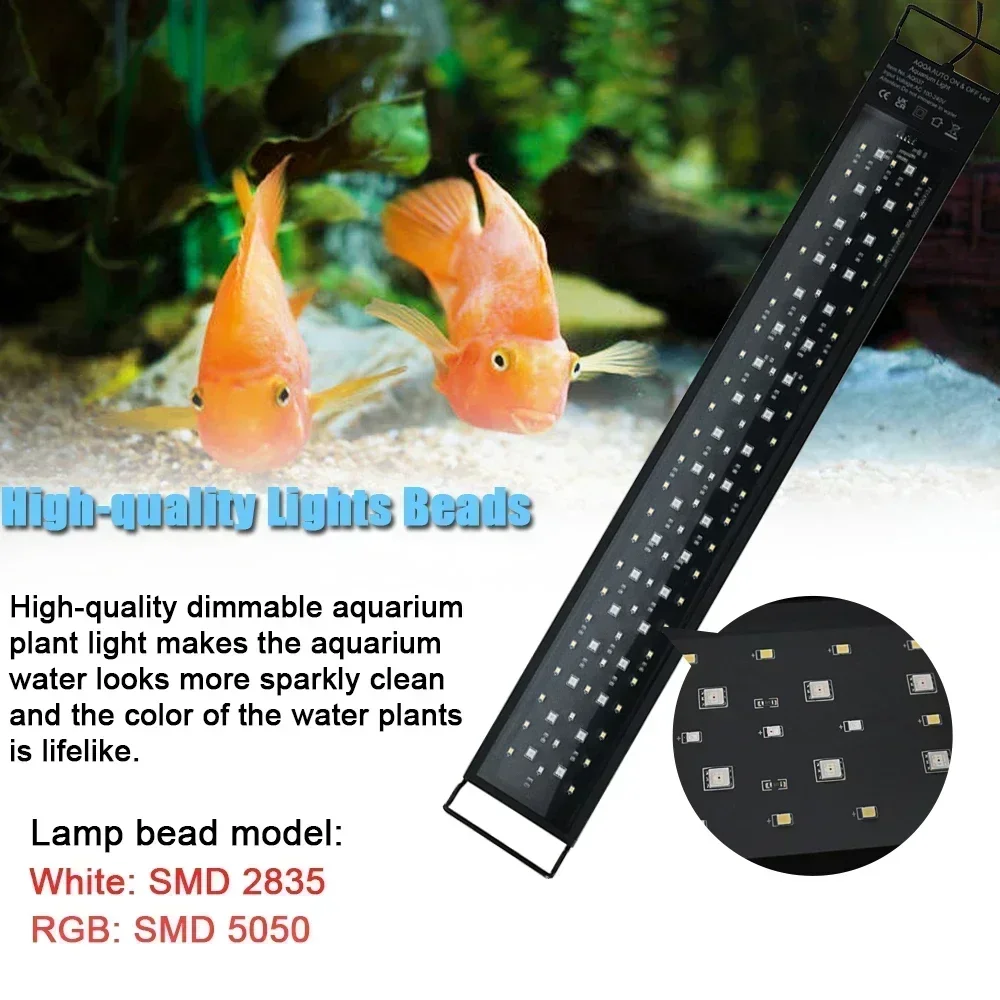 IP68 Waterproof Aquarium LED L - Aquarium Plant Light recension och pris