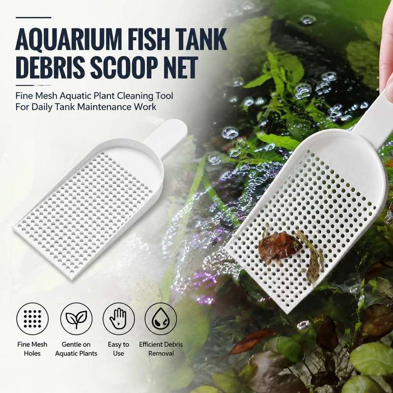 Aquarium Fish Tank Debris Scoo - Planted Aquarium Maintenance recension och pris