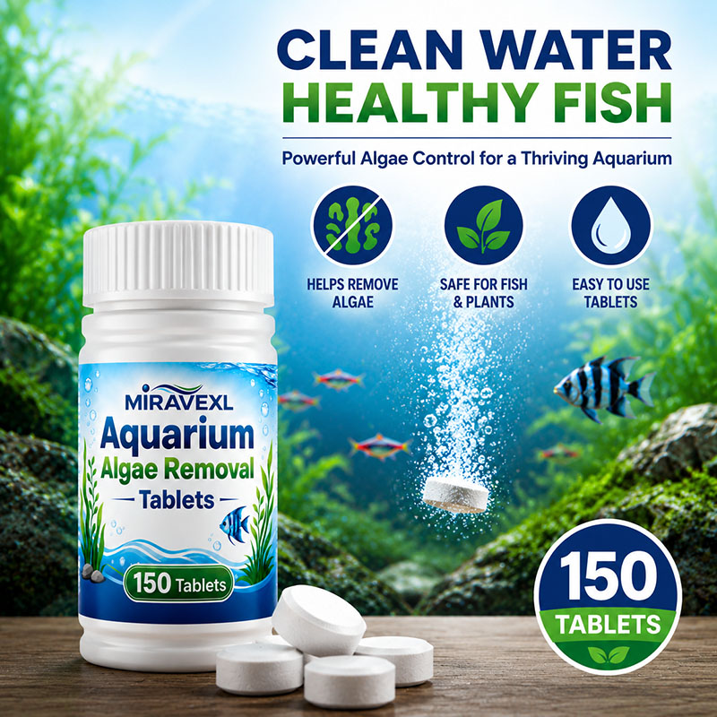 MIRAVEXL 150 Aquarium Algae Re - Planted Aquarium Maintenance recension och pris