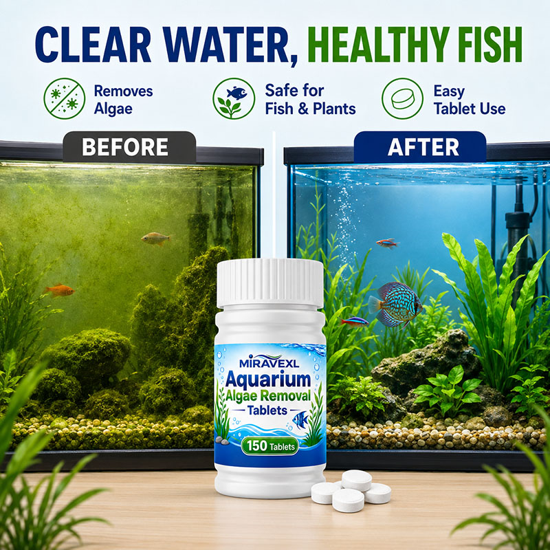MIRAVEXL 150 Aquarium Algae Re - Planted Aquarium Maintenance recension och pris
