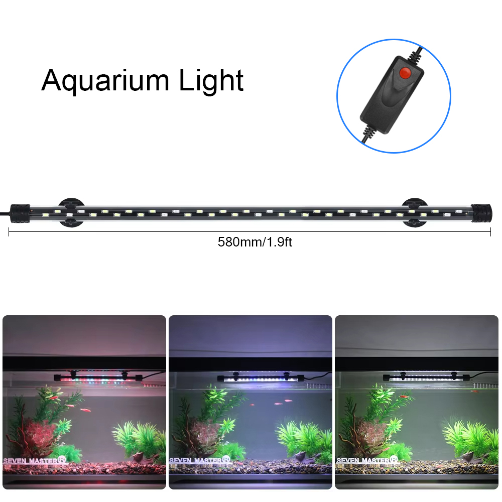 58CM  Aquarium Light LED Plant - Aquarium Plant Grow Light recension och pris