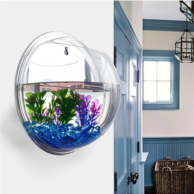 Transparent acrylic hanging wa - Aquarium Plant Design recension och pris