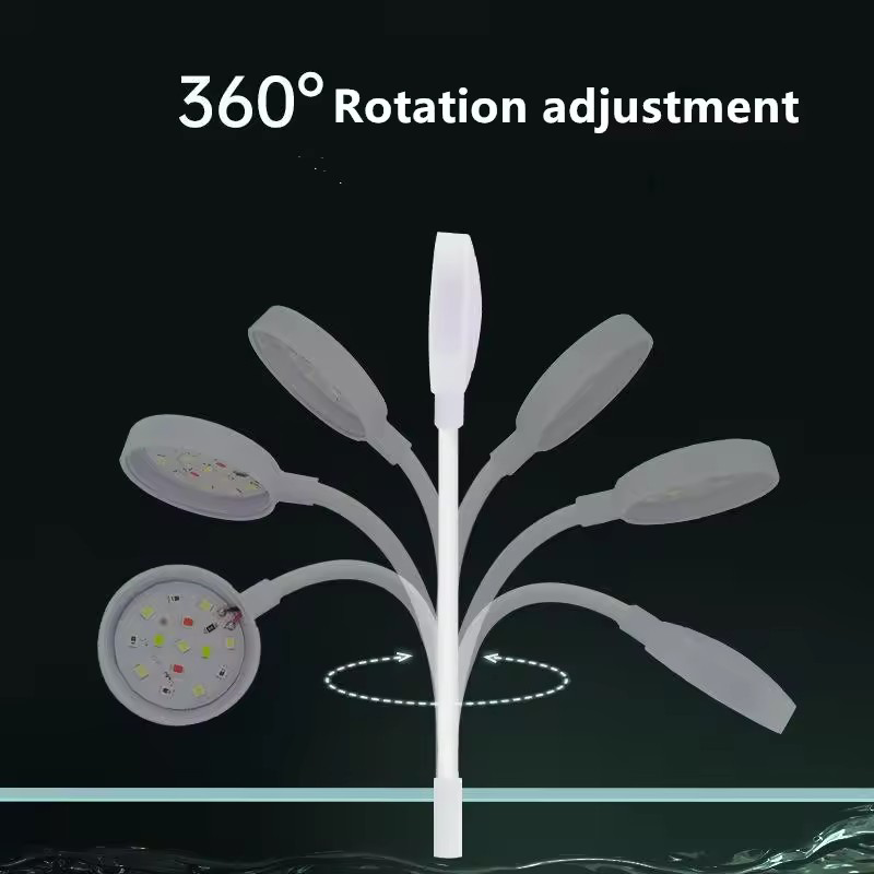 USB LED Fish Tank Clip Lamp Hi - Aquarium Plant Grow Light recension och pris
