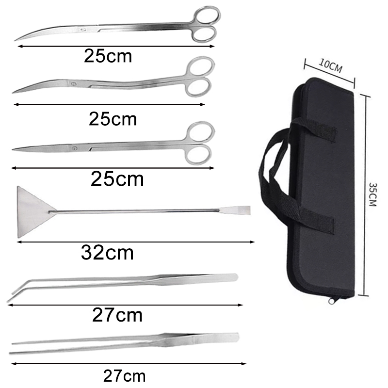Aquarium Cleaning Tools Set Wa - Trimming Scissor Set recension och pris